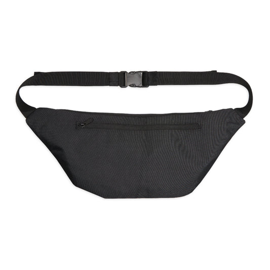 Large Fanny Pack - Delores© by Brandy Young— Abstract Tribal Swirl Waist Bag