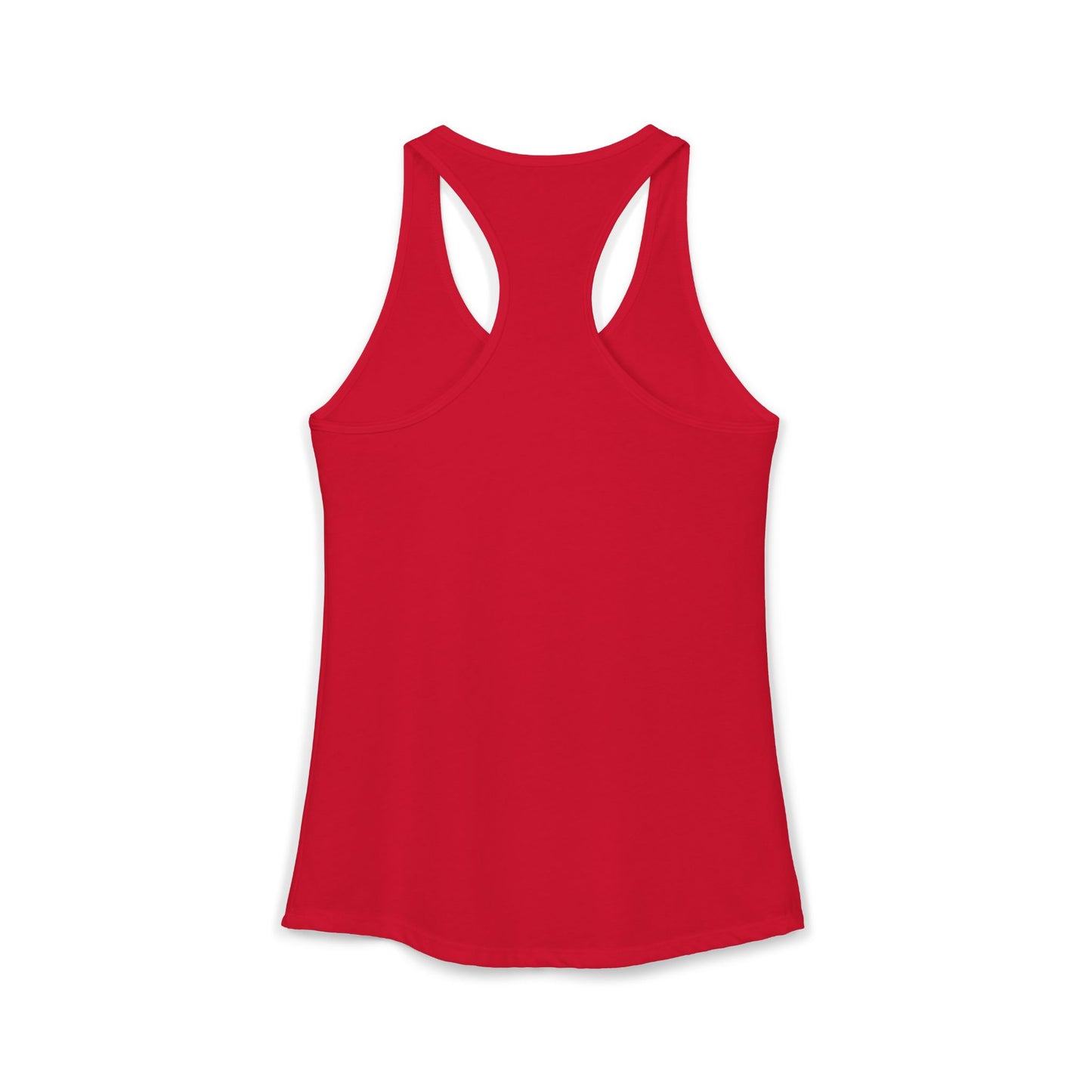 Magically Over It - Unicorn Giving the Finger - Ideal Racerback Tank