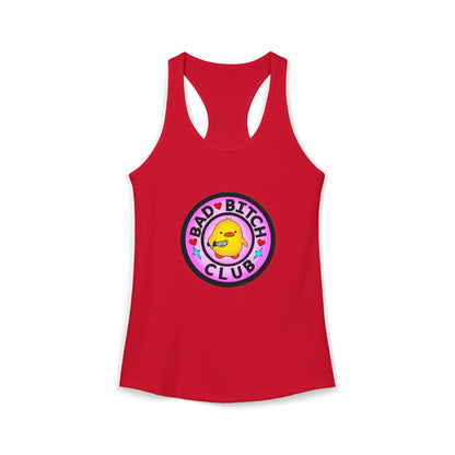 Bad Bitches Club - Duckling Getting Stabby - Women's Ideal Racerback Tank