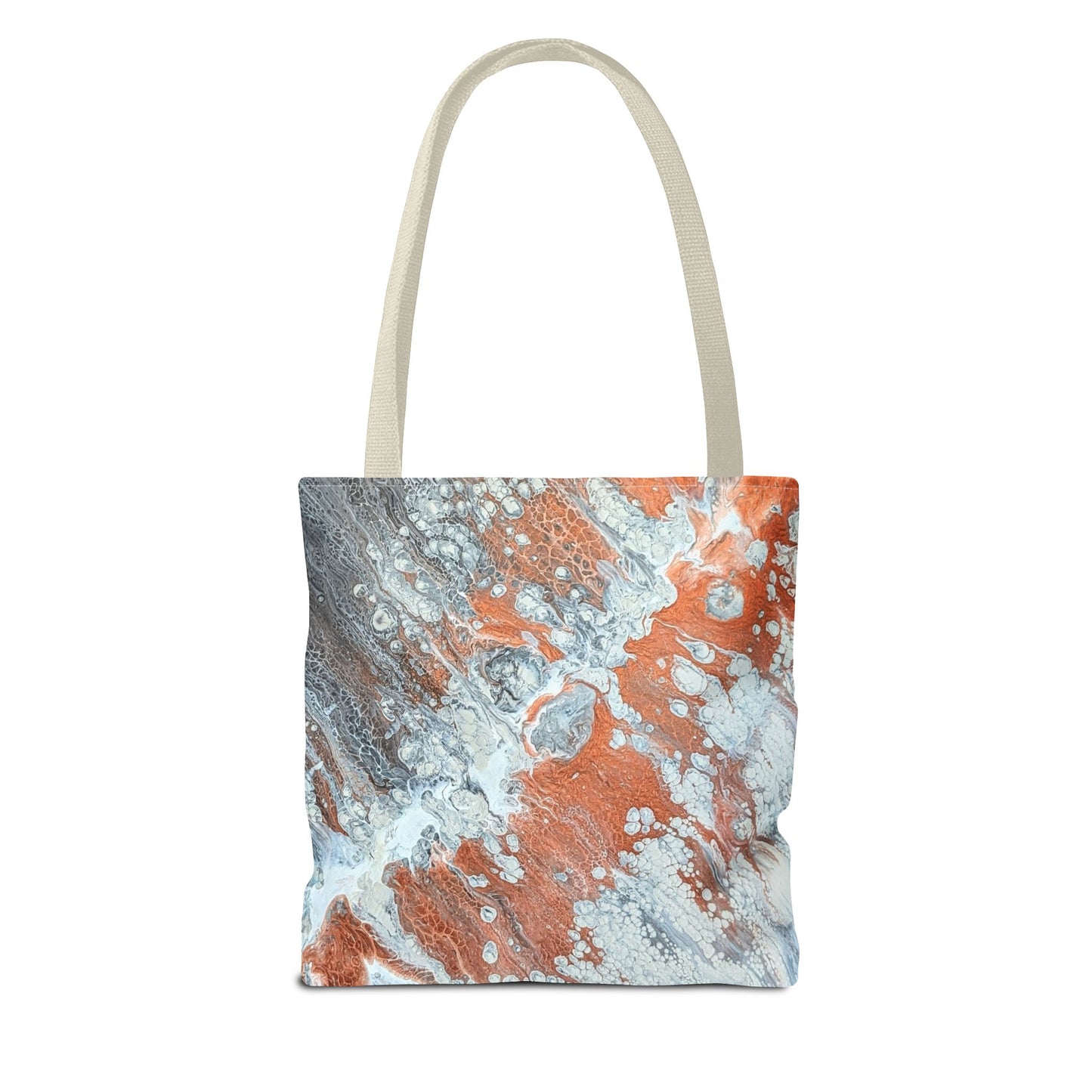 Marbled Copper Wave Tote Bag - Diane© by Brandy Young