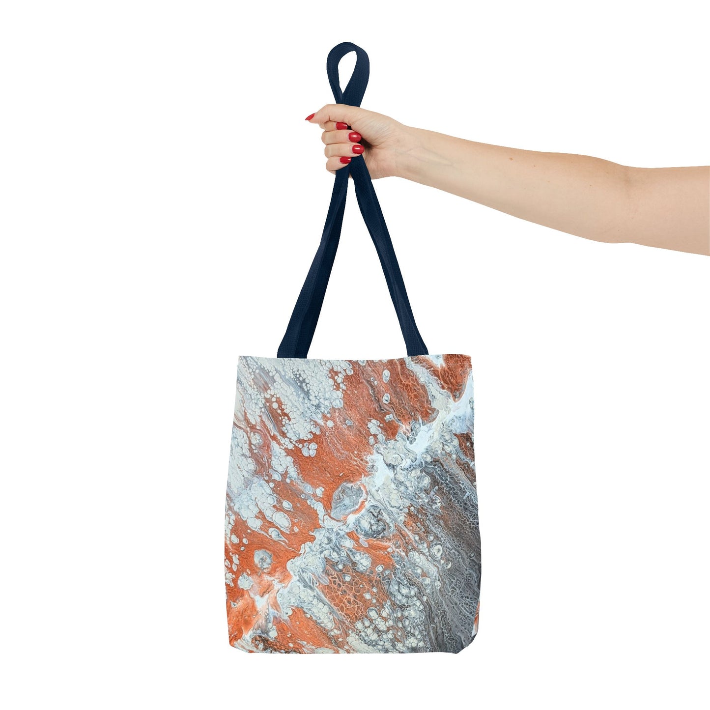 Marbled Copper Wave Tote Bag - Diane© by Brandy Young