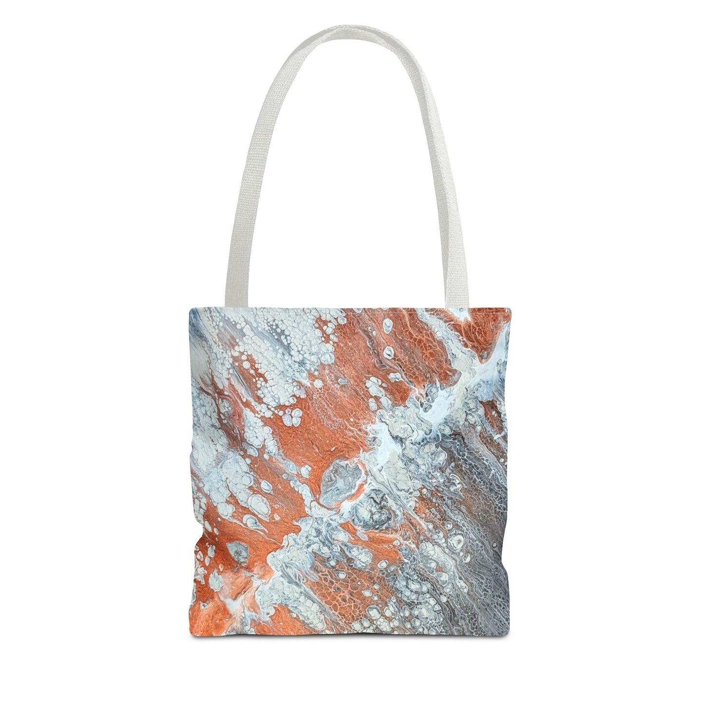 Marbled Copper Wave Tote Bag - Diane© by Brandy Young
