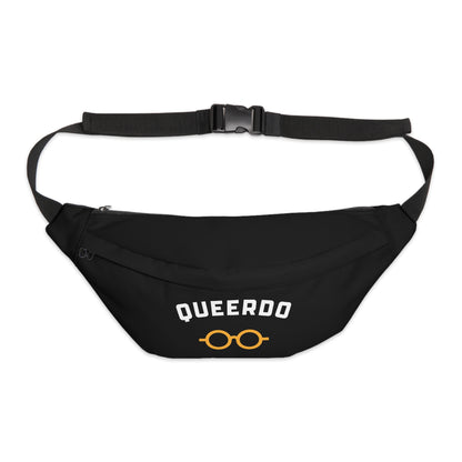 Queerdo Fanny Pack — Large Pride Waist Bag with Glasses Graphic