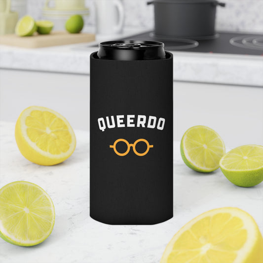 Queerdo Can Cooler - Queer and Weird All In One - Queer Koozie - Pride