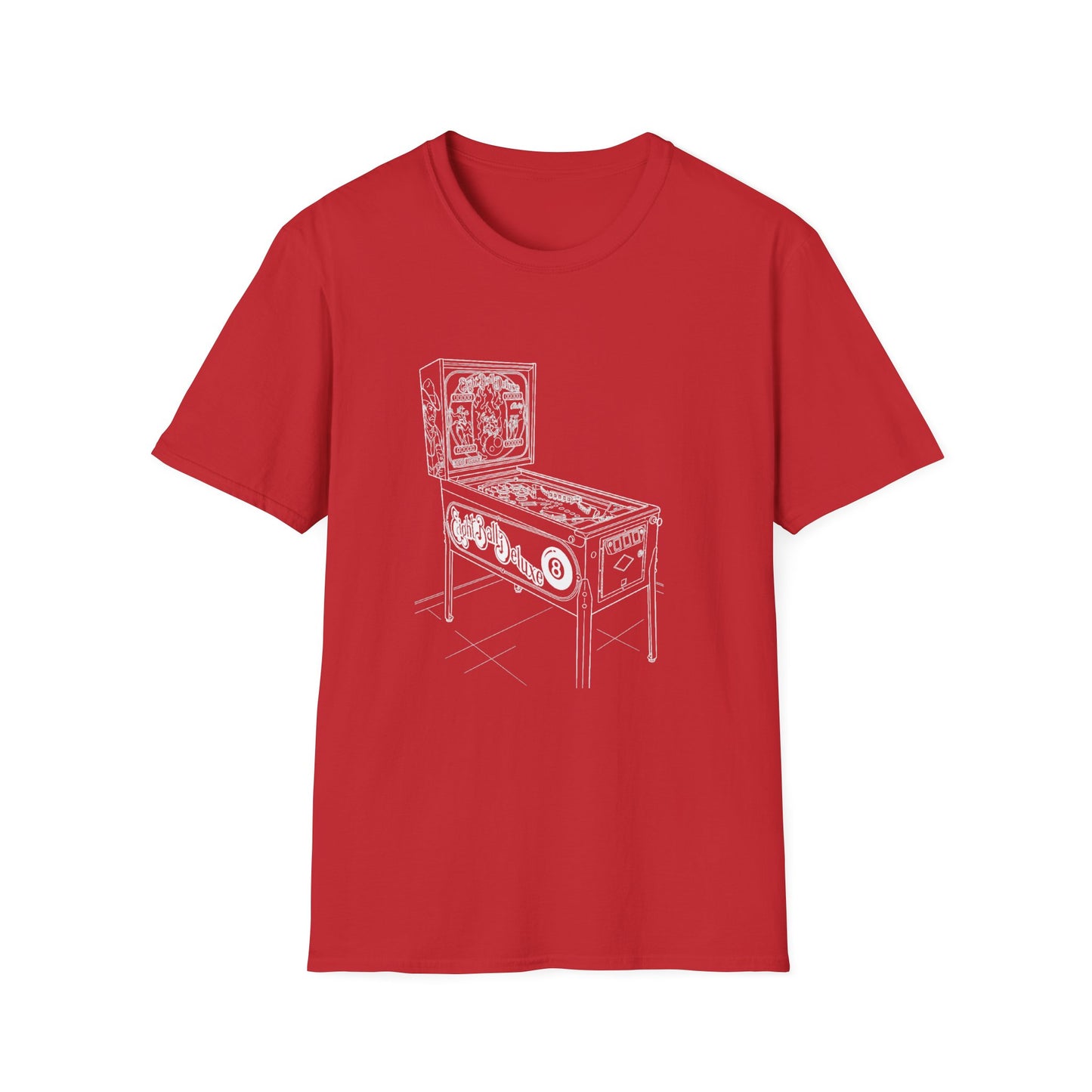 Pinball Machine T‑Shirt — Retro Arcade Game Tee