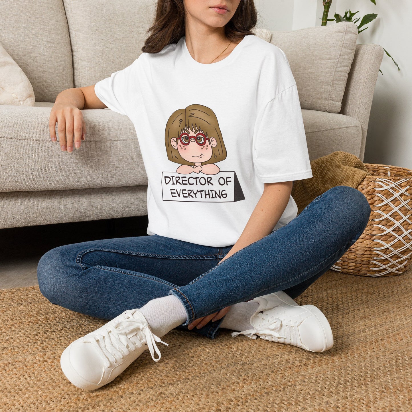 Director of Everything T-Shirt — Funny Mom/Office Manager Graphic Tee
