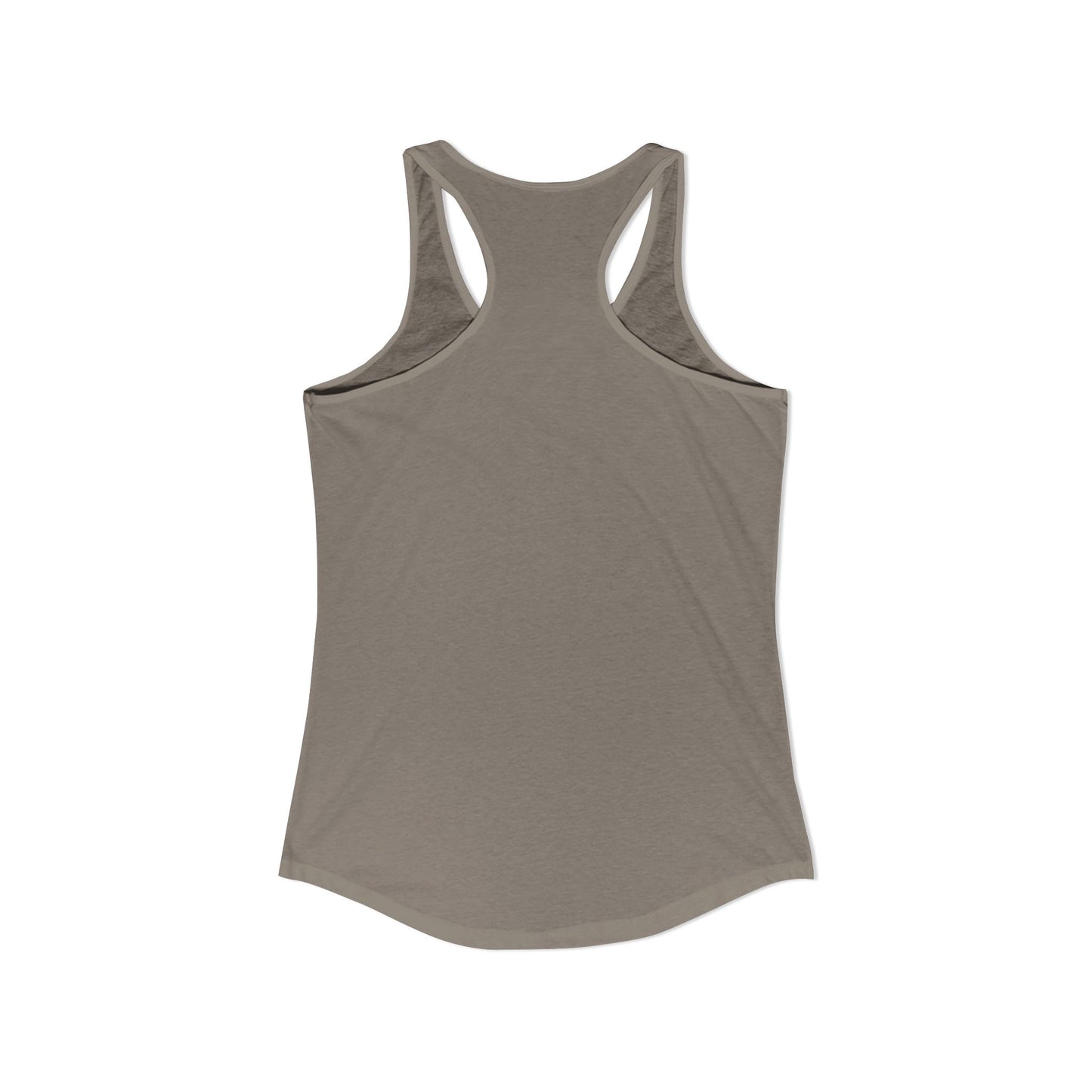 Magically Over It - Unicorn Giving the Finger - Ideal Racerback Tank