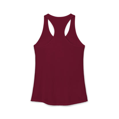 Magically Over It - Unicorn Giving the Finger - Ideal Racerback Tank