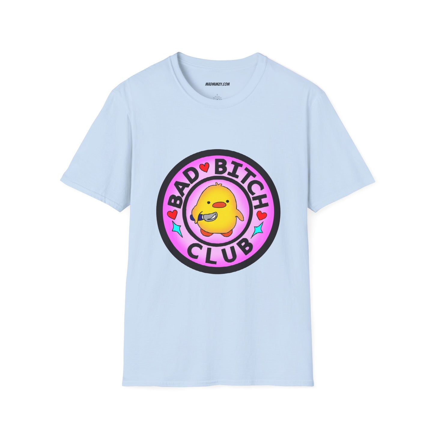 Bad Bitch Club T-Shirt — Cute Yellow Chick Graphic Tee