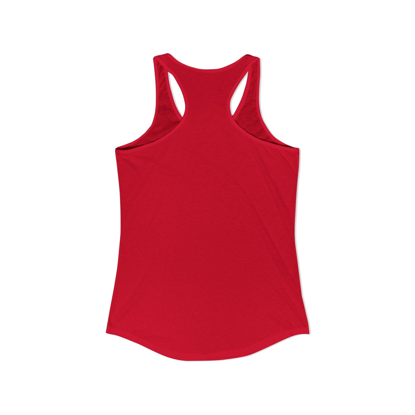 Magically Over It - Unicorn Giving the Finger - Ideal Racerback Tank