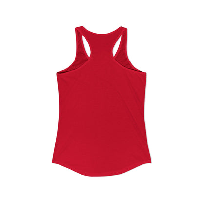 Magically Over It - Unicorn Giving the Finger - Ideal Racerback Tank