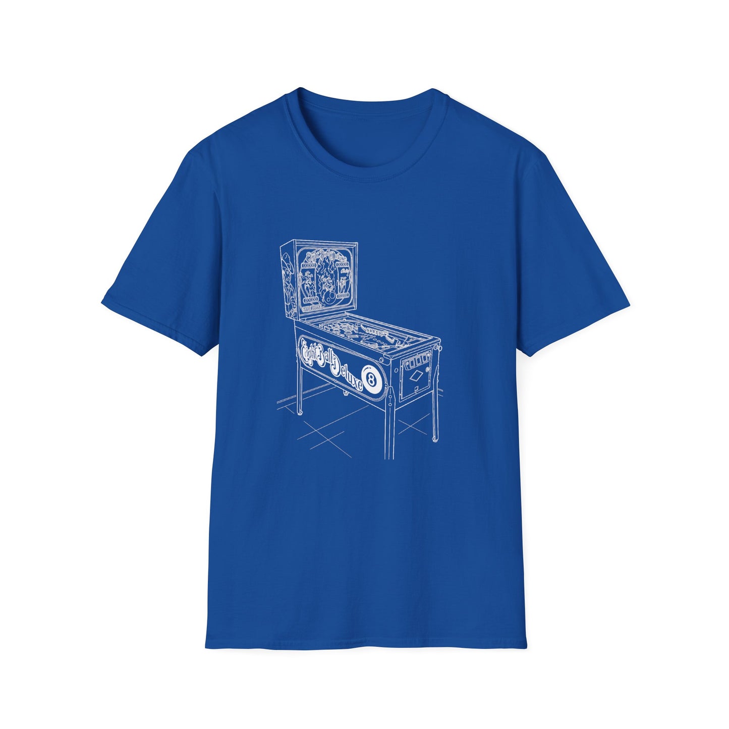 Pinball Machine T‑Shirt — Retro Arcade Game Tee