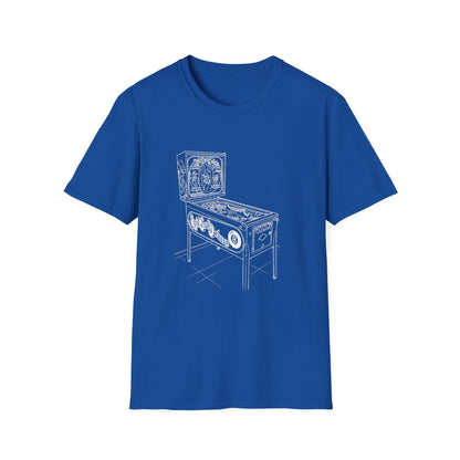 Pinball Machine T‑Shirt — Retro Arcade Game Tee