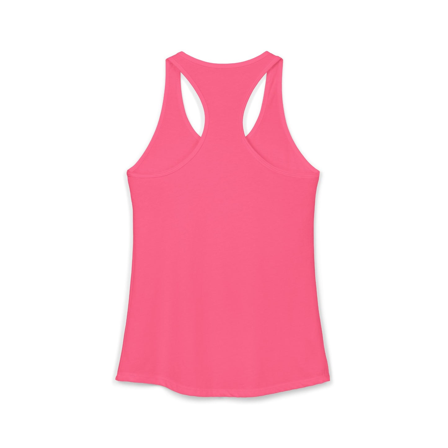 Magically Over It - Unicorn Giving the Finger - Ideal Racerback Tank
