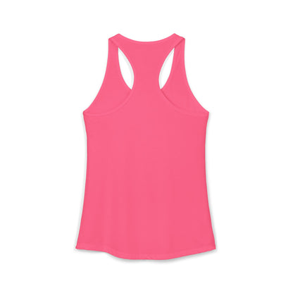 Magically Over It - Unicorn Giving the Finger - Ideal Racerback Tank