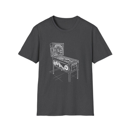 Pinball Machine T‑Shirt — Retro Arcade Game Tee