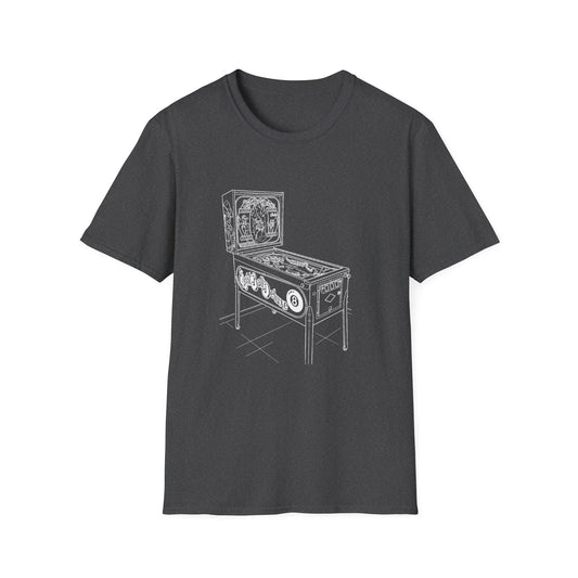 Pinball Machine T‑Shirt — Retro Arcade Game Tee