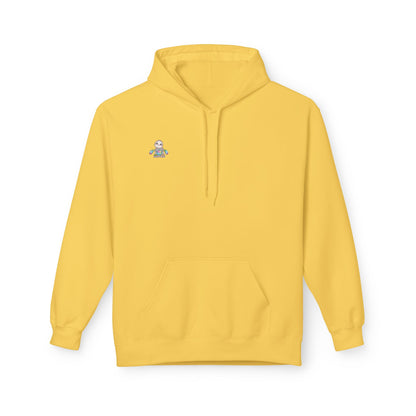 Cute Baby Sloth Hoodie with Colorful Toy Chest Graphic — Cozy Casual Pullover