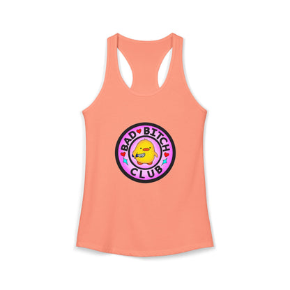 Bad Bitches Club - Duckling Getting Stabby - Women's Ideal Racerback Tank