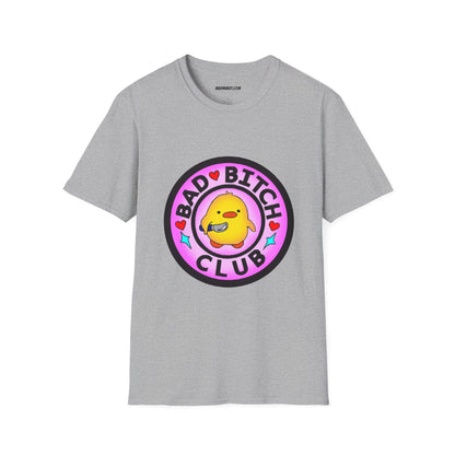 Bad Bitch Club T-Shirt — Cute Yellow Chick Graphic Tee