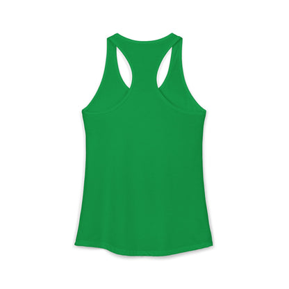 Magically Over It - Unicorn Giving the Finger - Ideal Racerback Tank
