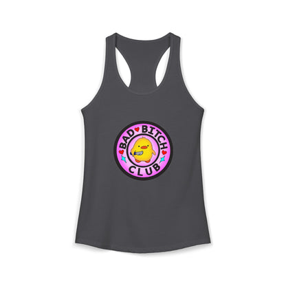 Bad Bitches Club - Duckling Getting Stabby - Women's Ideal Racerback Tank