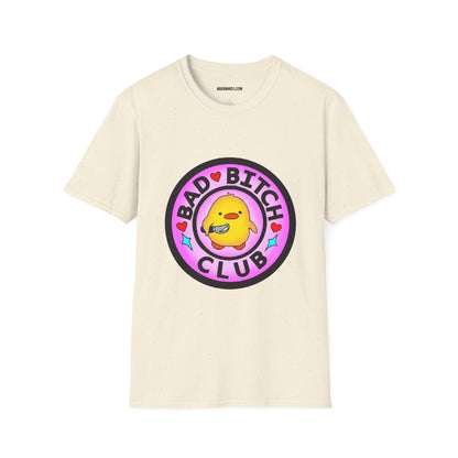 Bad Bitch Club T-Shirt — Cute Yellow Chick Graphic Tee