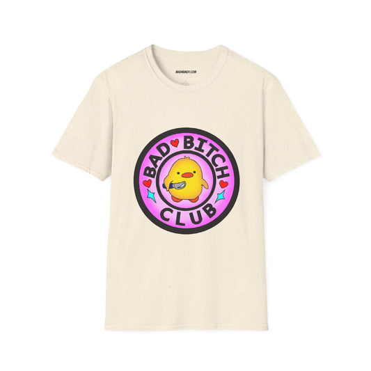 Bad Bitch Club T-Shirt — Cute Yellow Chick Graphic Tee