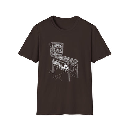 Pinball Machine T‑Shirt — Retro Arcade Game Tee