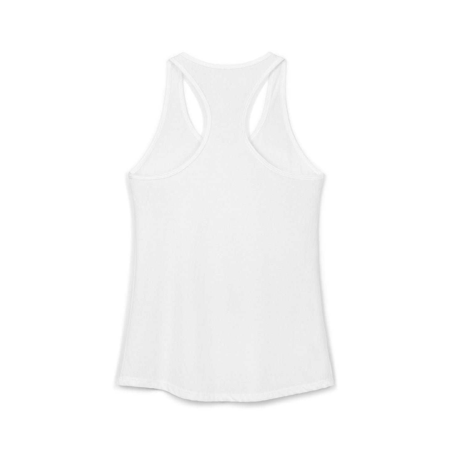 Magically Over It - Unicorn Giving the Finger - Ideal Racerback Tank