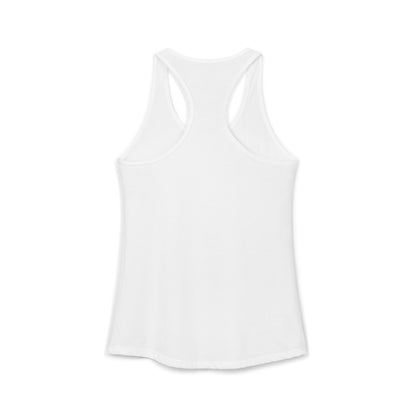 Magically Over It - Unicorn Giving the Finger - Ideal Racerback Tank