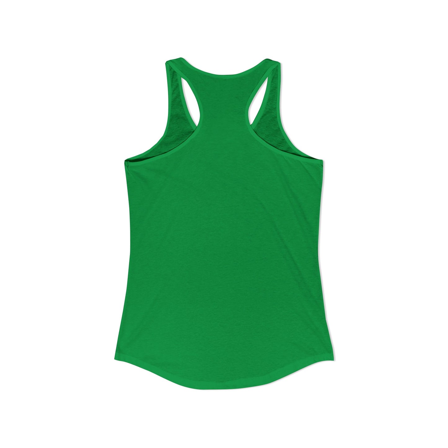 Magically Over It - Unicorn Giving the Finger - Ideal Racerback Tank