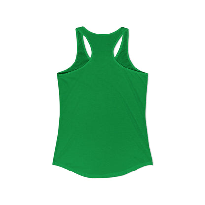 Magically Over It - Unicorn Giving the Finger - Ideal Racerback Tank