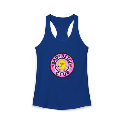 Bad Bitches Club - Duckling Getting Stabby - Women's Ideal Racerback Tank