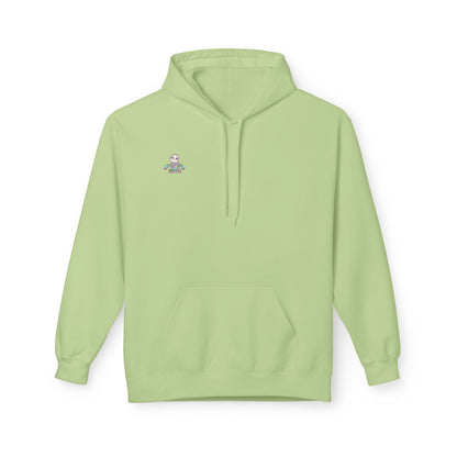 Cute Baby Sloth Hoodie with Colorful Toy Chest Graphic — Cozy Casual Pullover