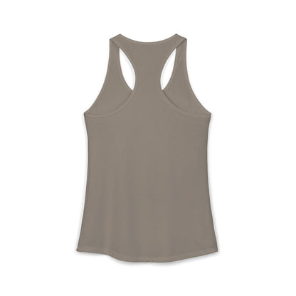 Magically Over It - Unicorn Giving the Finger - Ideal Racerback Tank