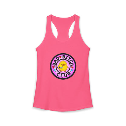 Bad Bitches Club - Duckling Getting Stabby - Women's Ideal Racerback Tank