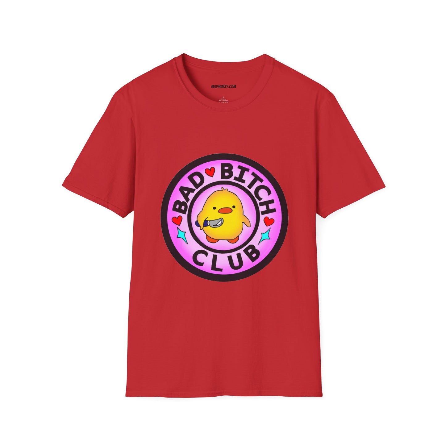 Bad Bitch Club T-Shirt — Cute Yellow Chick Graphic Tee