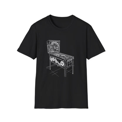 Pinball Machine T‑Shirt — Retro Arcade Game Tee