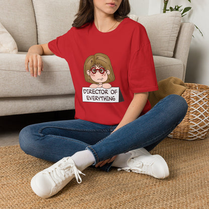 Director of Everything T-Shirt — Funny Mom/Office Manager Graphic Tee