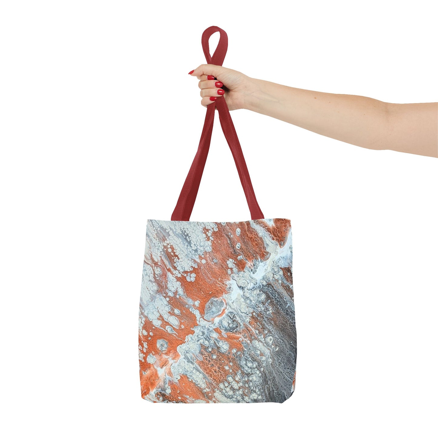 Marbled Copper Wave Tote Bag - Diane© by Brandy Young