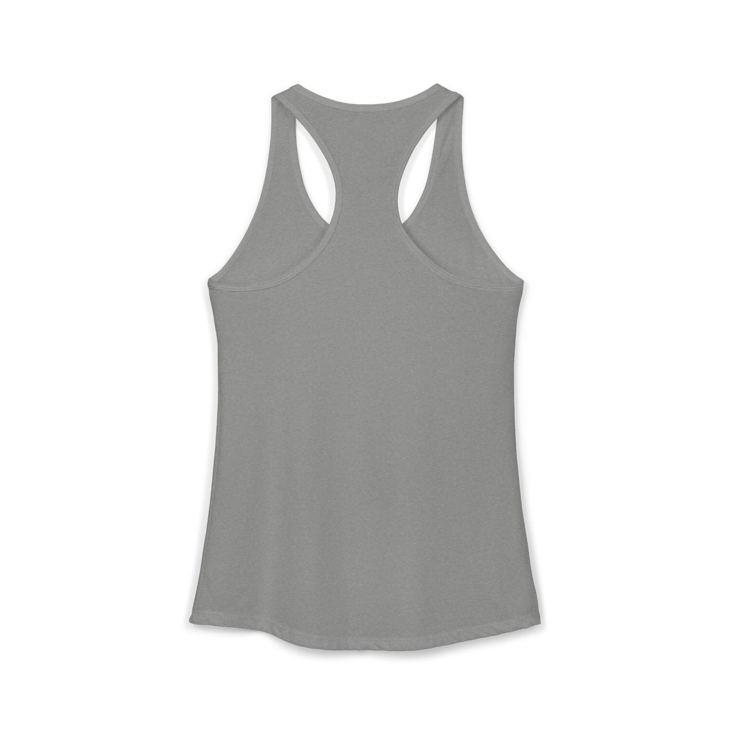 Magically Over It - Unicorn Giving the Finger - Ideal Racerback Tank