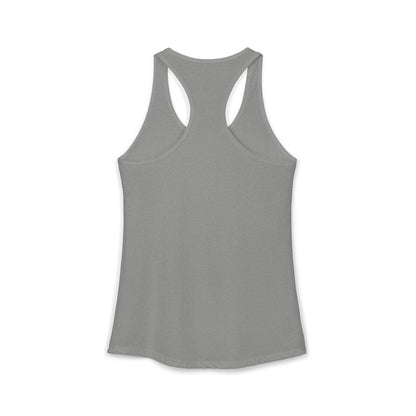 Magically Over It - Unicorn Giving the Finger - Ideal Racerback Tank