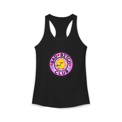 Bad Bitches Club - Duckling Getting Stabby - Women's Ideal Racerback Tank