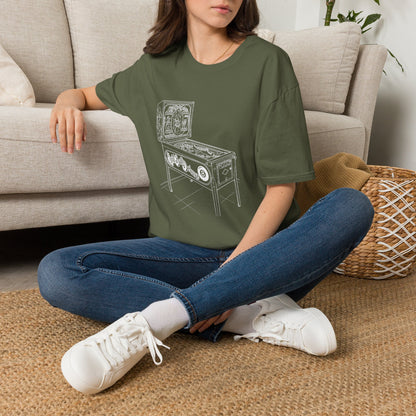 Pinball Machine T‑Shirt — Retro Arcade Game Tee