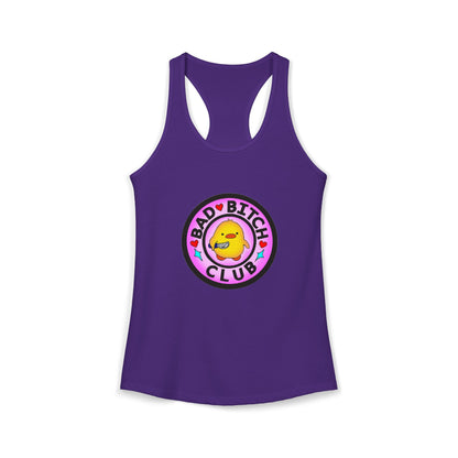 Bad Bitches Club - Duckling Getting Stabby - Women's Ideal Racerback Tank