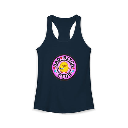 Bad Bitches Club - Duckling Getting Stabby - Women's Ideal Racerback Tank