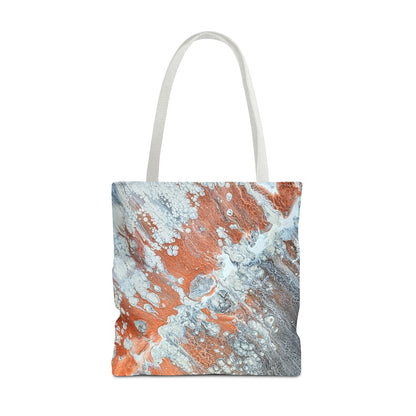 Marbled Copper Wave Tote Bag - Diane© by Brandy Young