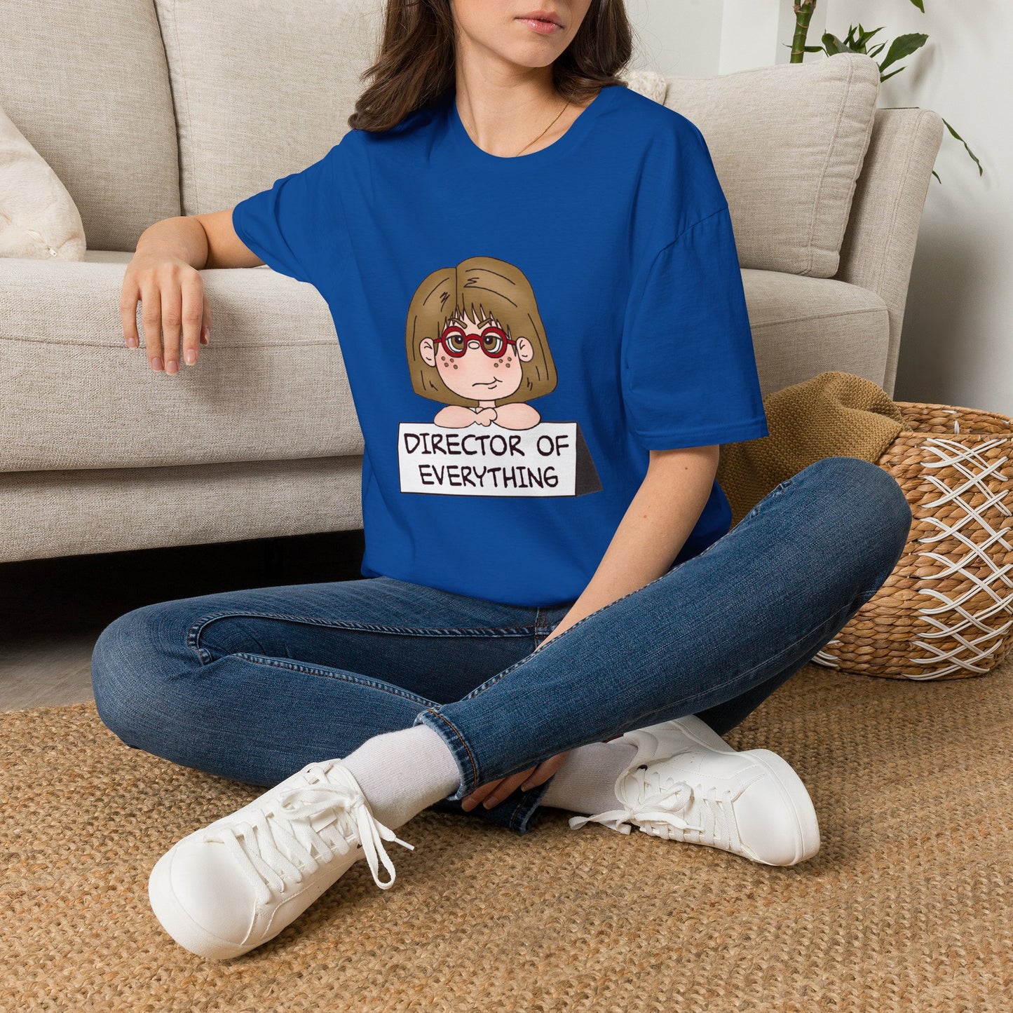 Director of Everything T-Shirt — Funny Mom/Office Manager Graphic Tee