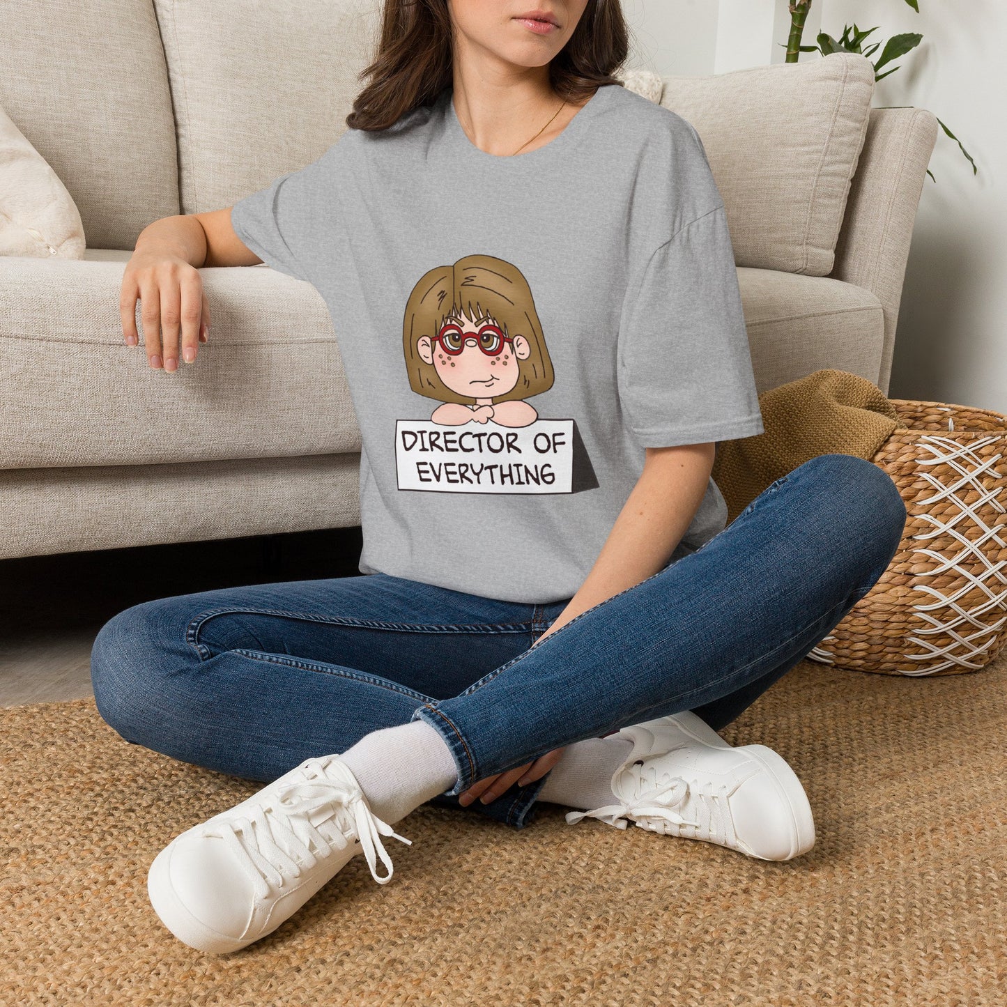 Director of Everything T-Shirt — Funny Mom/Office Manager Graphic Tee